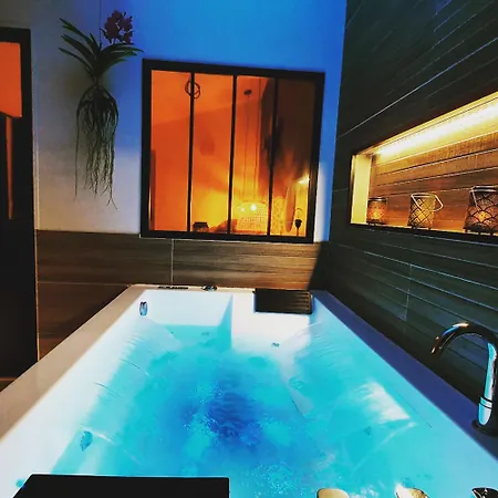 Sauna, Balneo, Terrasse, Parking, Le Totalement Privé Dans Maison Indépendante à La Décoration Soignée, Ensoleillé Et Sans Vis à Vis, Prise Ve, Calme Et Discrétion Garantis, Idéalement Situé Pour Visiter La Région, Animaux Bienvenues Сasa de vacaciones
